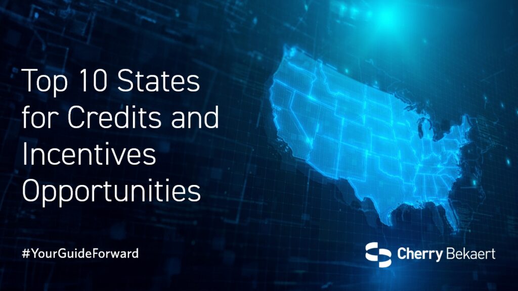 State Incentives Top 10 States Offering the Best Business Tax Credits & Incentives ...