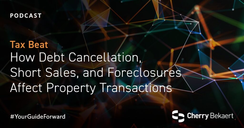 Tax Implications of Debt Cancellation, Foreclosures & Short Sales ...