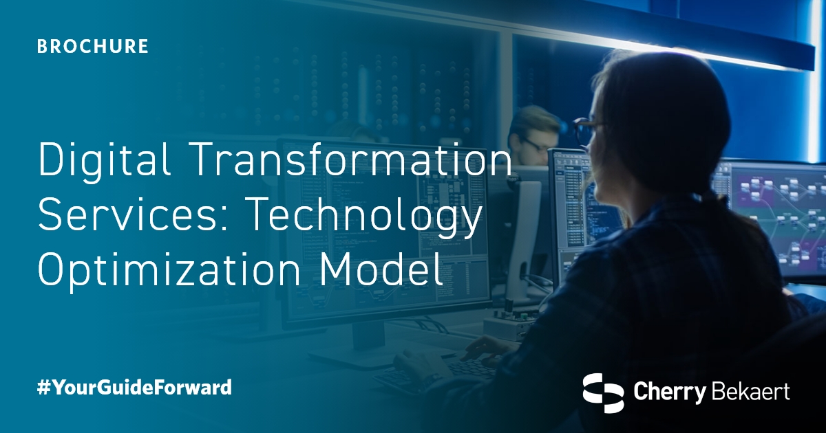 Digital Transformation Services: Technology Optimization Model : Cherry ...